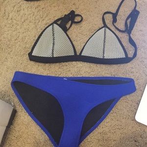 Fake Triangl Bathing Suit